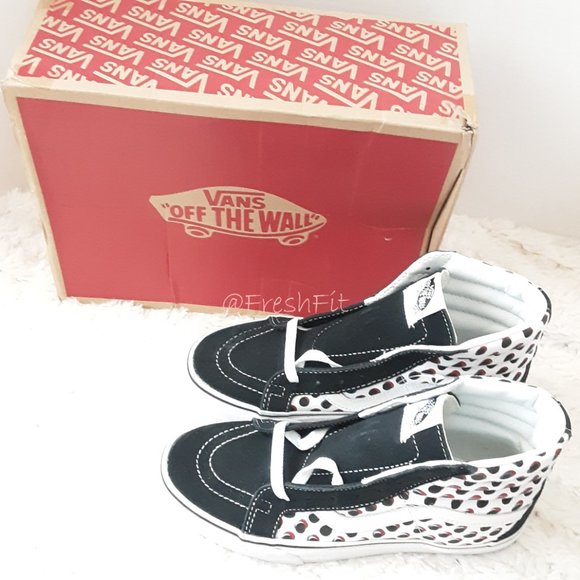 🆕Vans Sk8-Hi Reissue Americana Spotted Dots Skate Shoes 6.5 M | 8.0 W High Tops - Picture 4 of 8